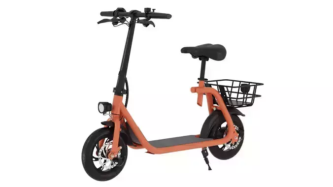 Folding Electric Vehicle 3D Model