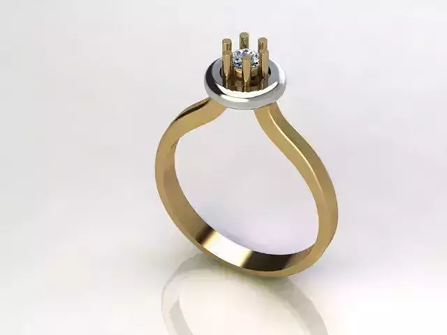  15 Poainter Mono Solitaire Ring For Diamond 