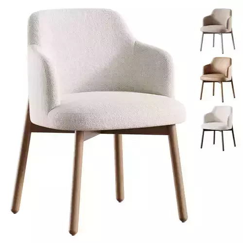 Abby armchair by Porada