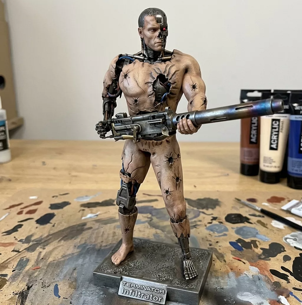 Terminator T-800 Infiltrator 3D model 3D printable | CGTrader