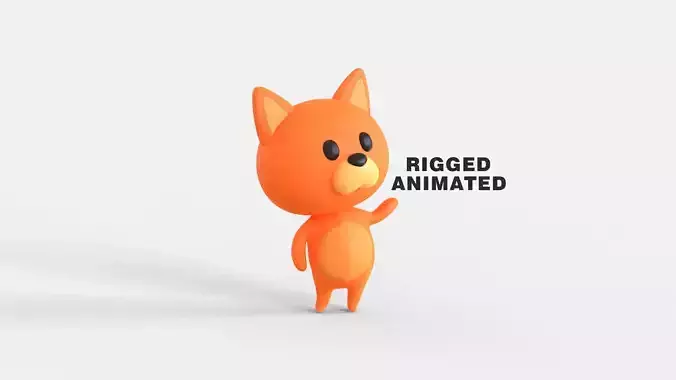 Little Funny Fox Animated 