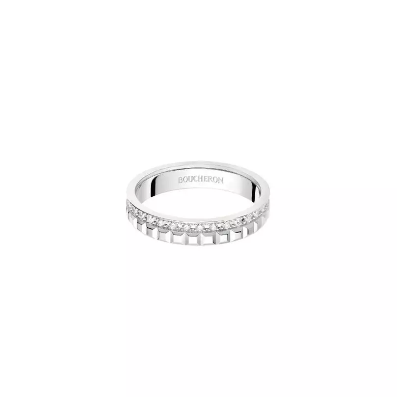 BOUCHERON - QUATRE DOUBLE - RING - CLOU DE PARIS EDITION 3D print model