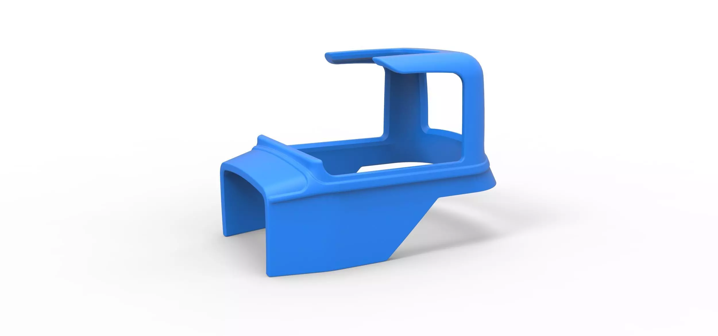 Shell of Vintage Supermodified stock car Version 3 Scale 1 to 25 3D print model