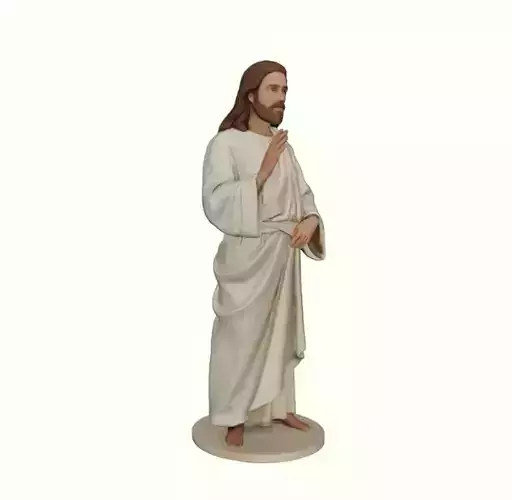 Jesus Christ  Standing Blessing Statue