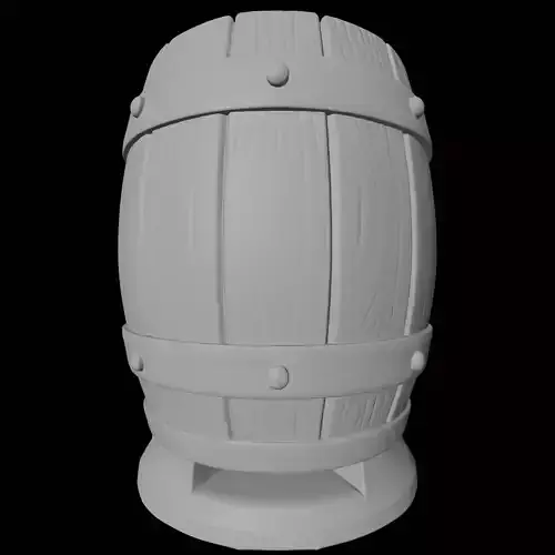 Wood Barrel Dice Cup