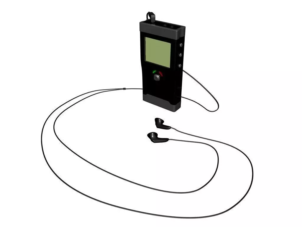 Mp3 Player 3D Model 3D model