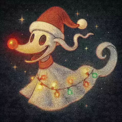 Zero Christmas version 3D - Night before Christmas