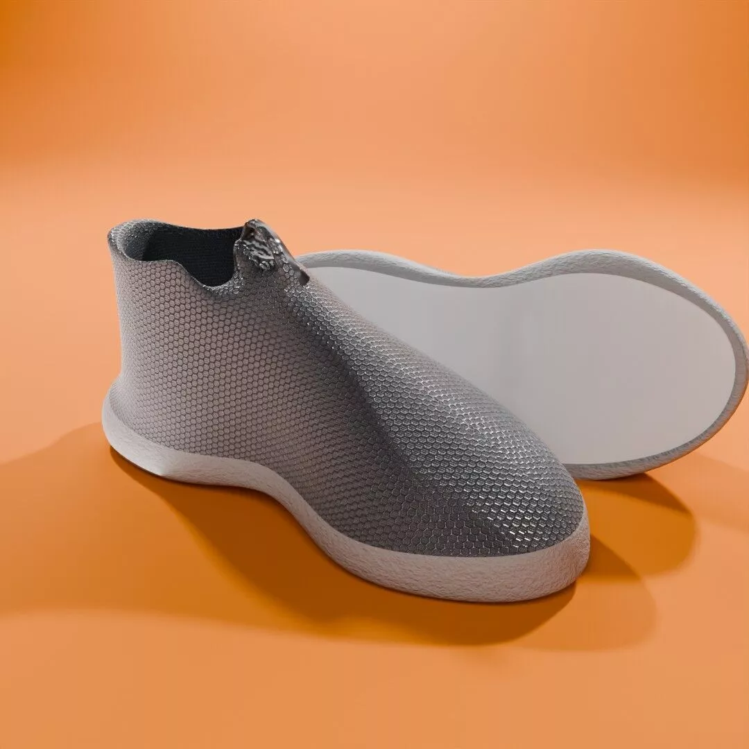 Ergonomic shoe 3D model