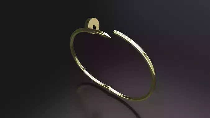 Juste Un Clou BRACELET 3d printing modeL