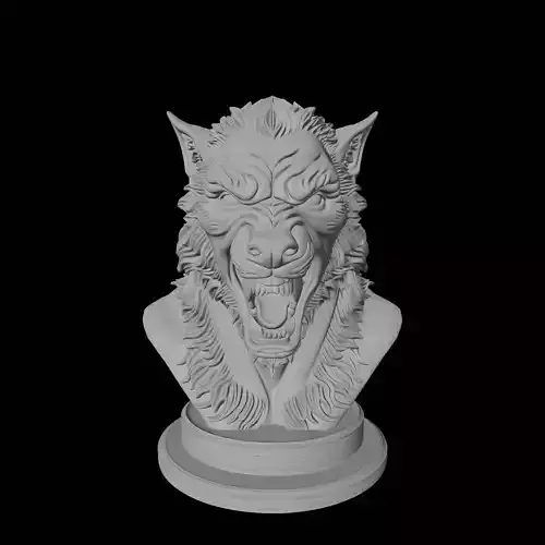 Werewolf Character Bust