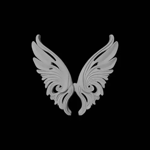 Decorative Wings Architectural Ornament