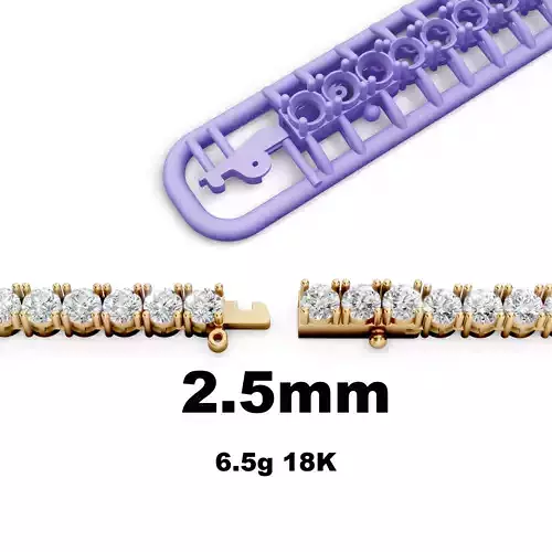 Flexible Tennis Bracelet 