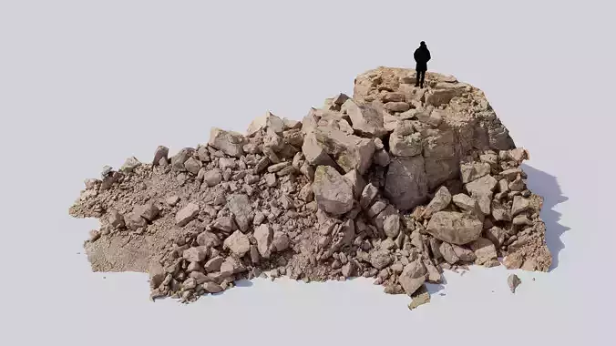 Quarry Cliff Rocks Scan C