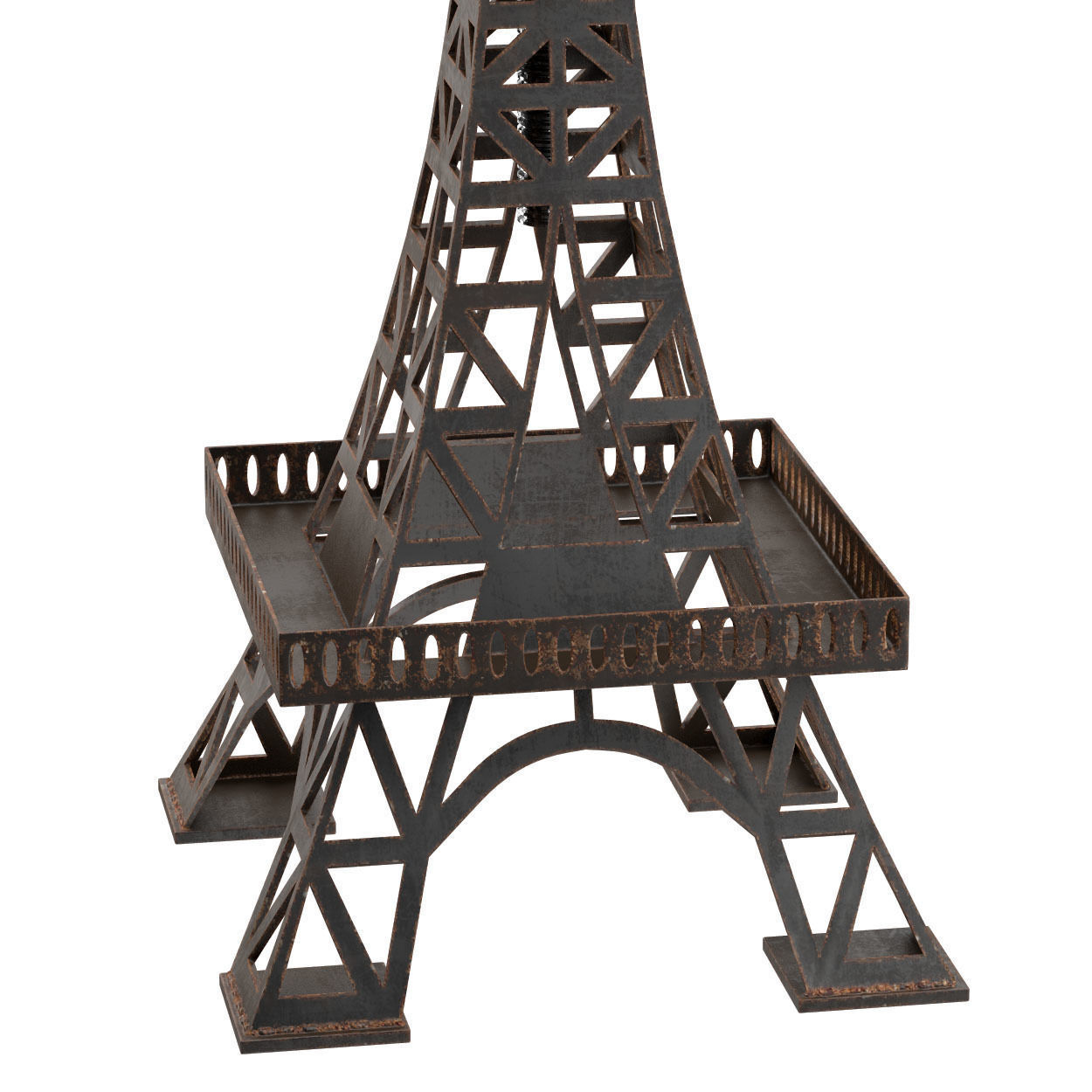 EIFFEL TOWER BAR STOOL 3D model animated | CGTrader