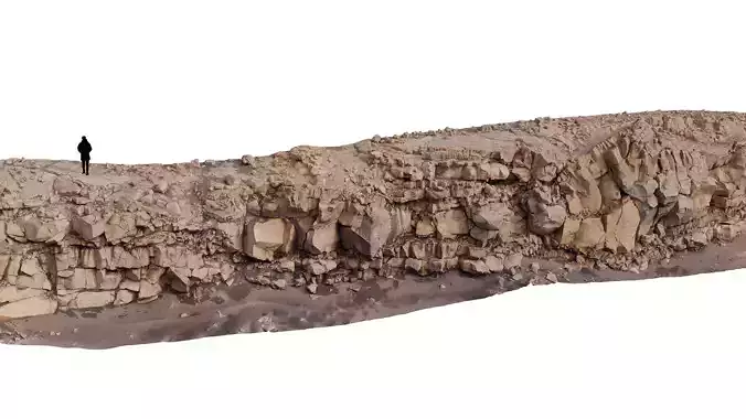 Cliff Rocky Scan PBR C