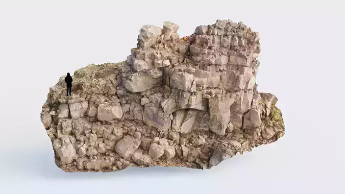 Cliff Rocky Scan PBR E