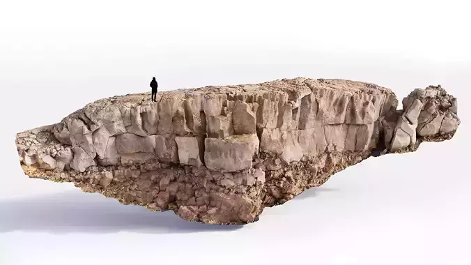 Cliff Rocky Scan PBR A 