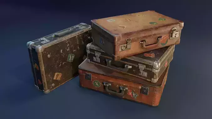 Vintage Suitcase Collection 3