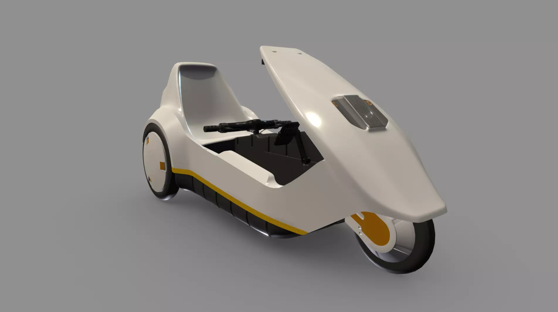Sinclair C5 3D model