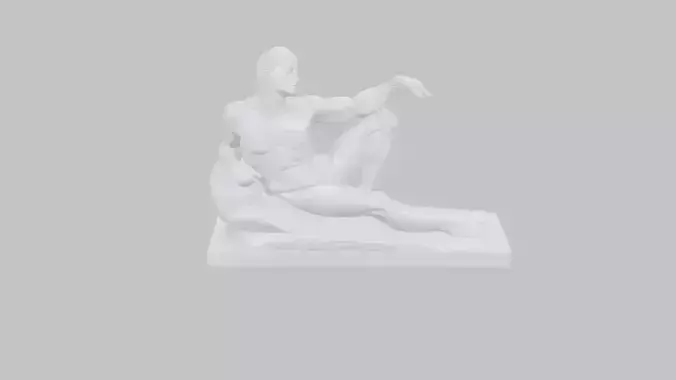 Male Historic Figure Scuplture