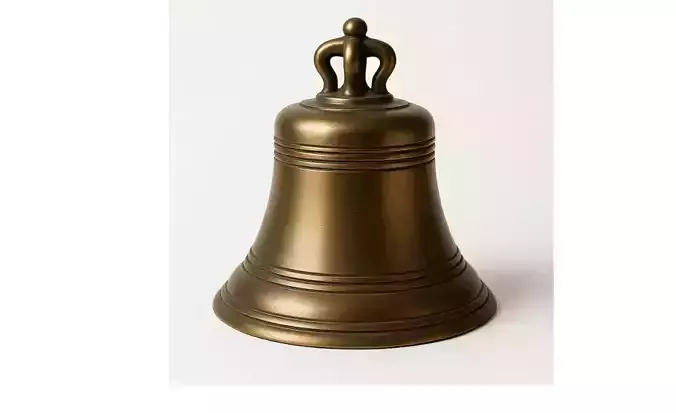 Antique Hand Bell for 3D print