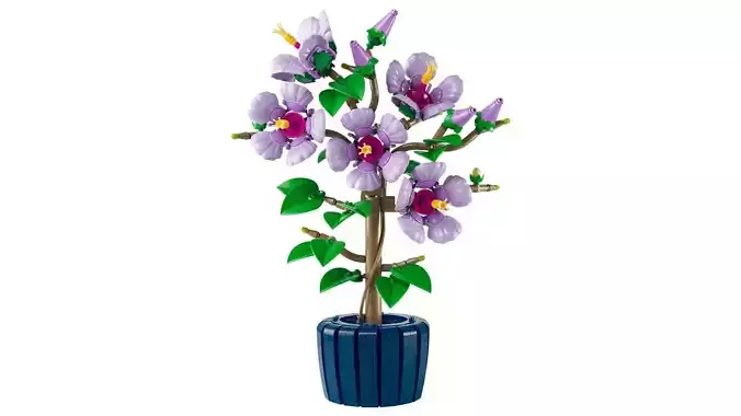 TwindBricks3D - 10372 Hibiscus