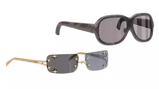 Sunglasses pack design