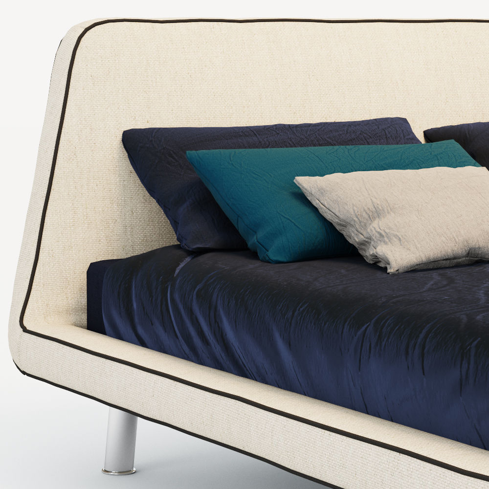 BONALDO JOE SUPER KING SIZE BED 3D model_4