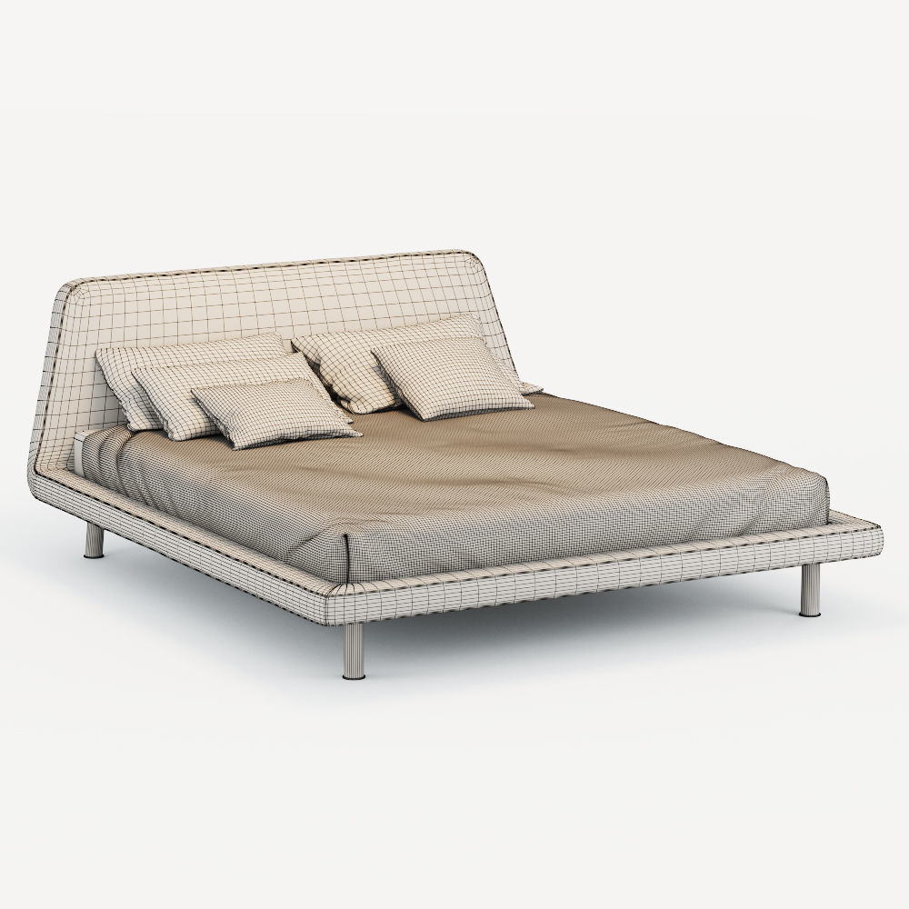BONALDO JOE SUPER KING SIZE BED 3D model_8