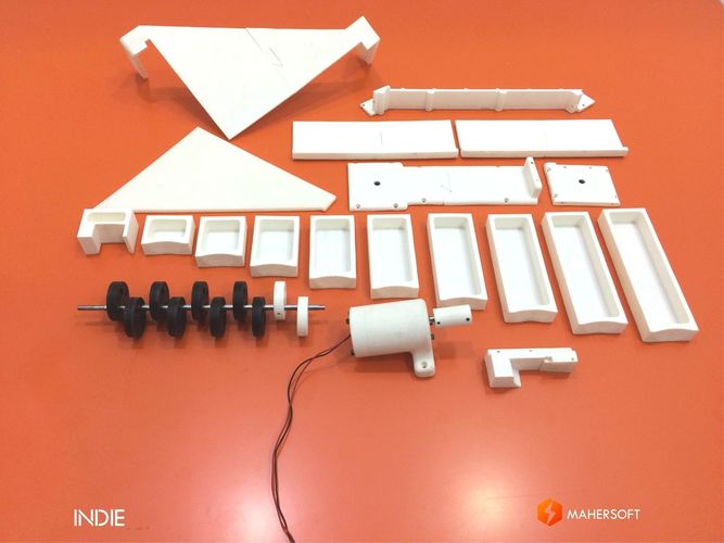 The 3D Printed Marble Machine Free 3D print model