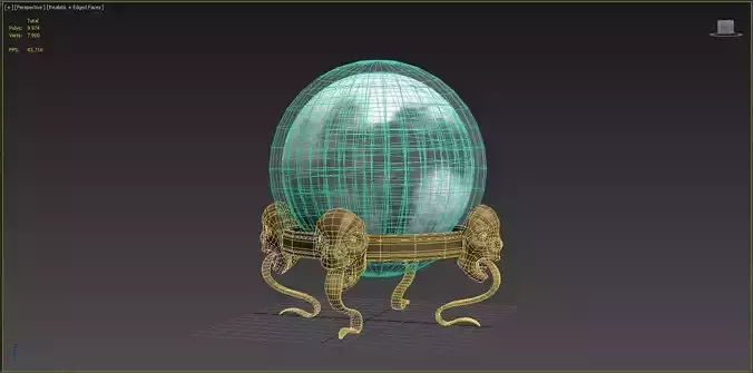 Crystal Ball 3D model
