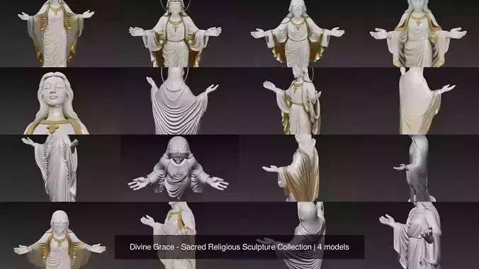Divine Grace - Sacred Religious Sculpture Collection