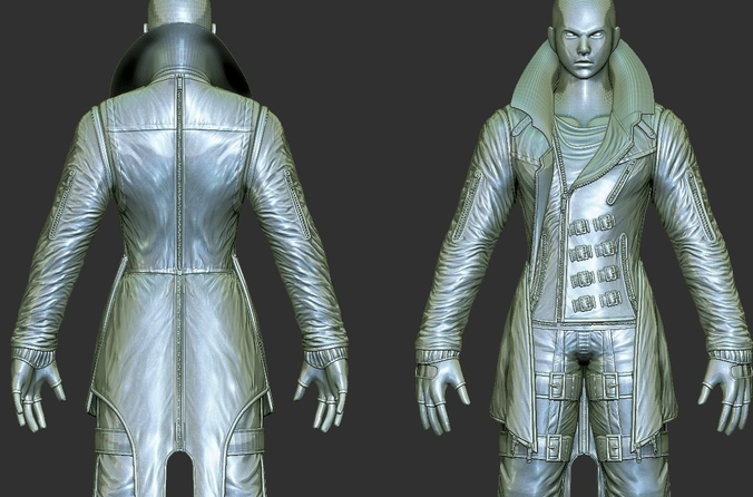 RPG Knight Character Man HighPoly