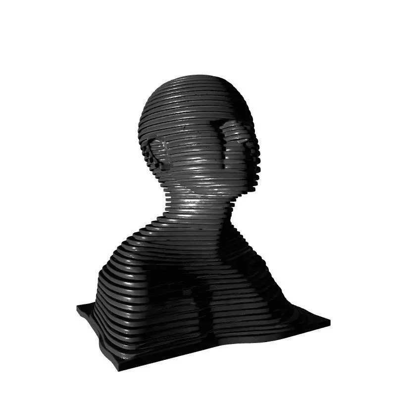 Man Sculpture 3D Decorative Model 3D print model