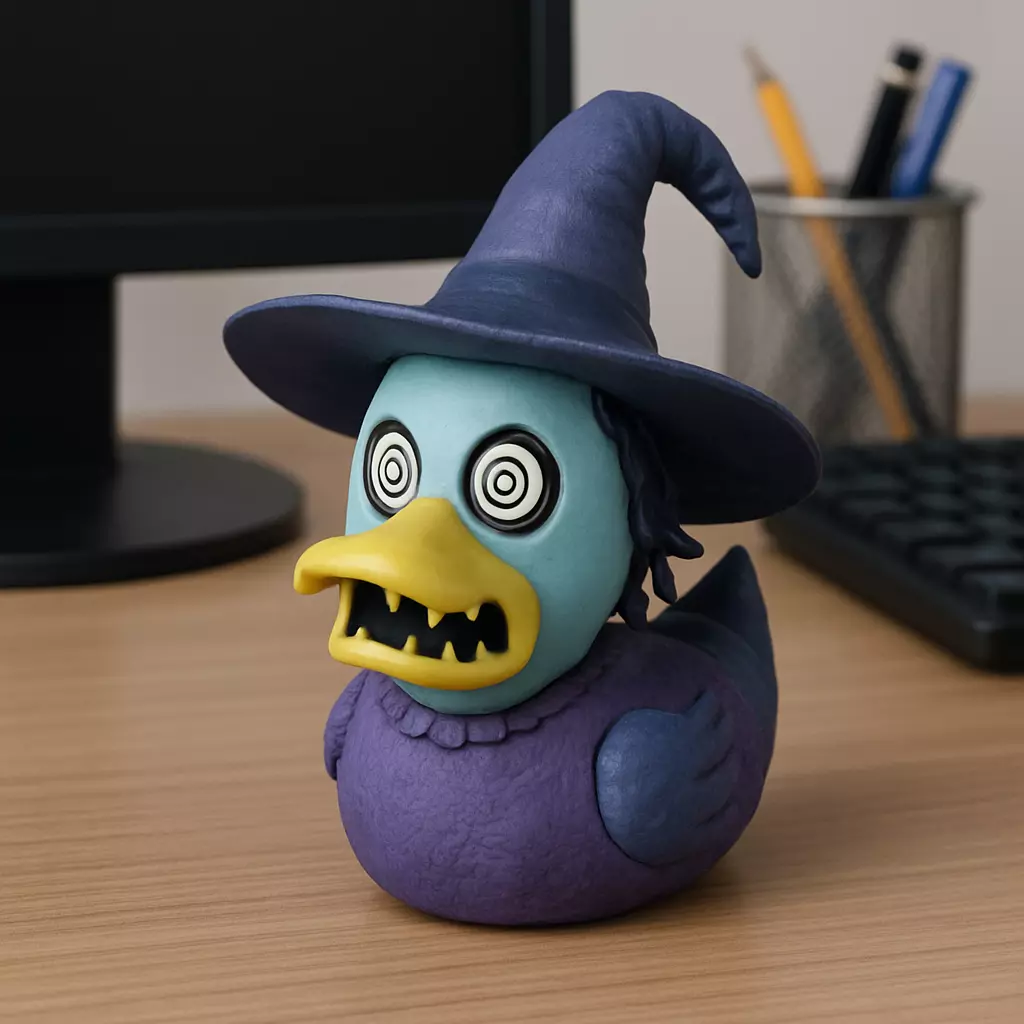 Rubber Duck - Shock - The Nightmare Before Christmas - 3D print 3D print model
