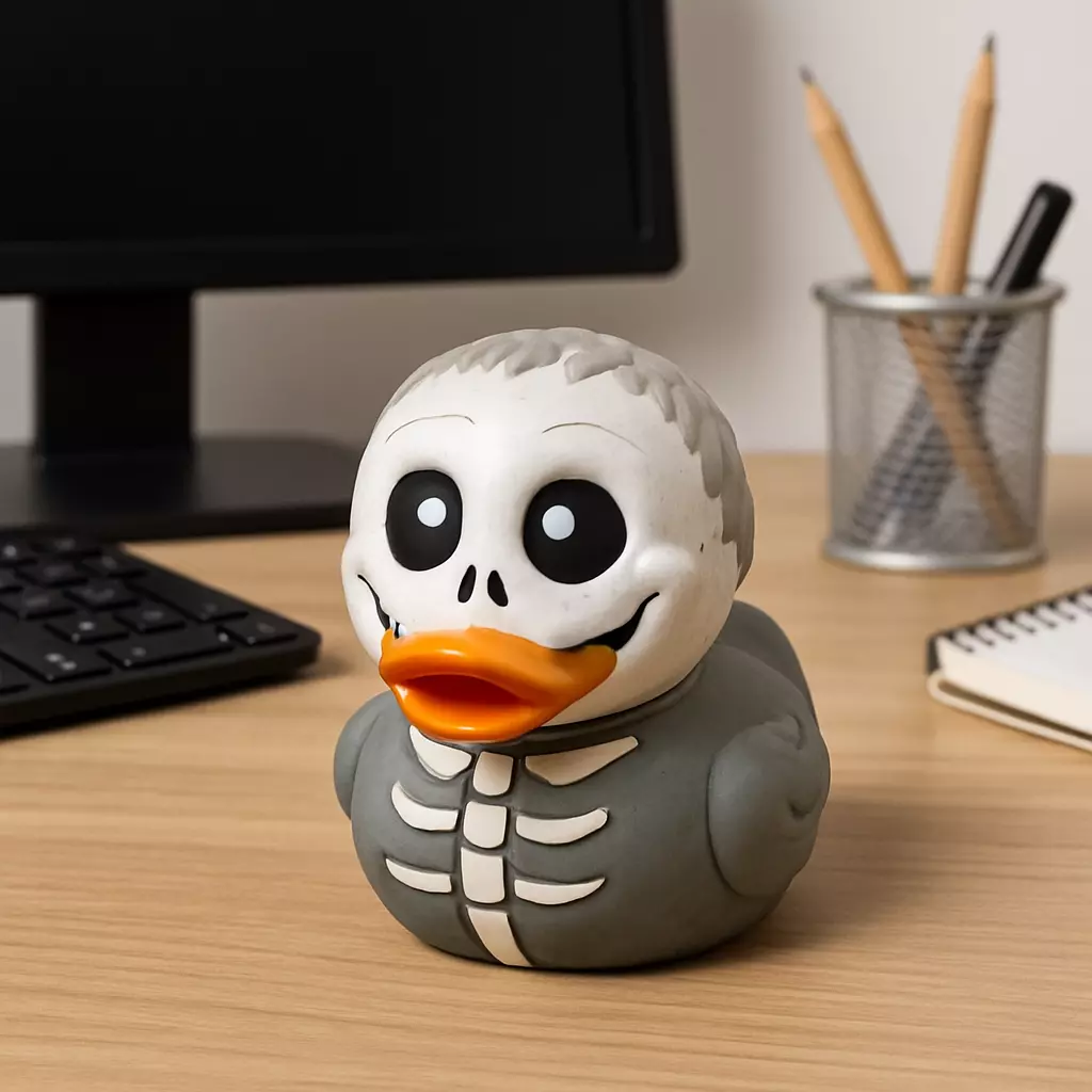 Rubber Duck - Christmas barrel lock shock - 3D print 3D print model