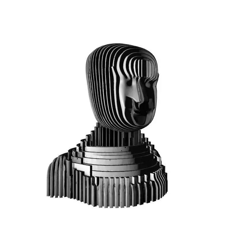 Man Sculpture 3D Decorative Model 3D print model