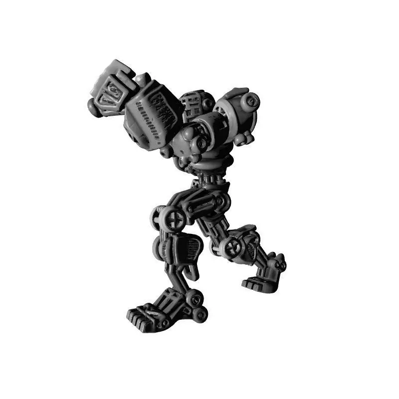 Futuristic Robotic Man 3D Model 3D print model