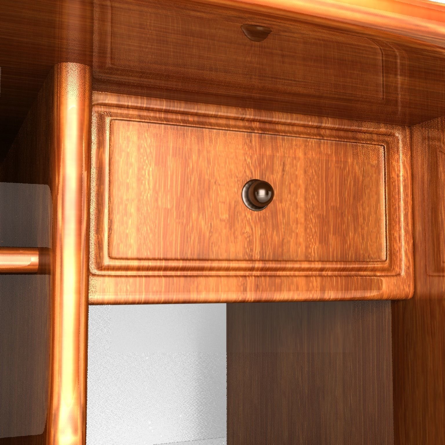 Computer Desk 3D model | CGTrader