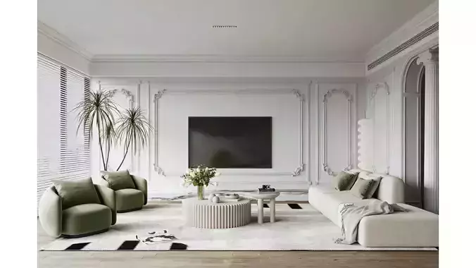 Modern French Cream Style