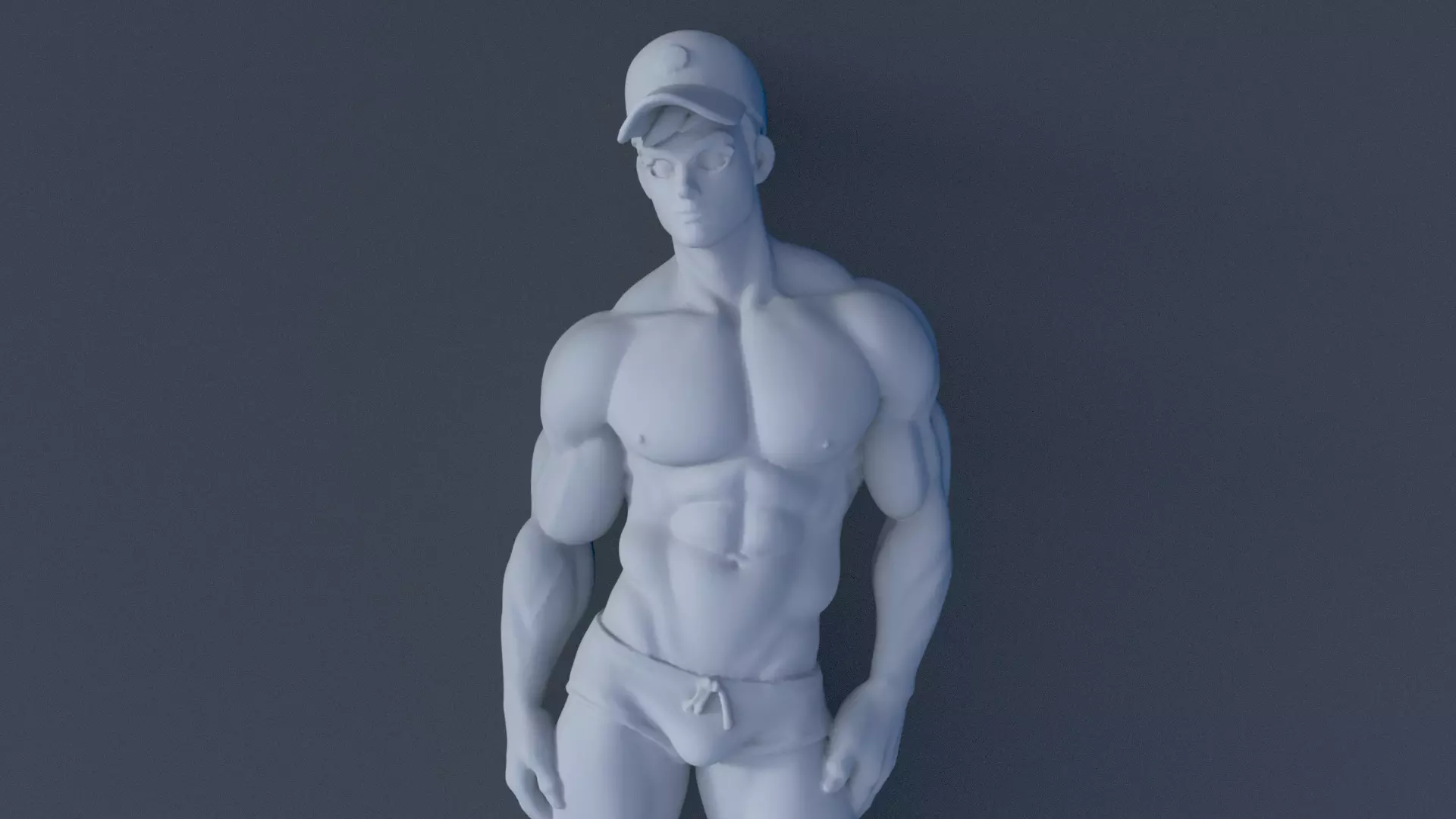 Hunkz- Beach Hero 3D print model