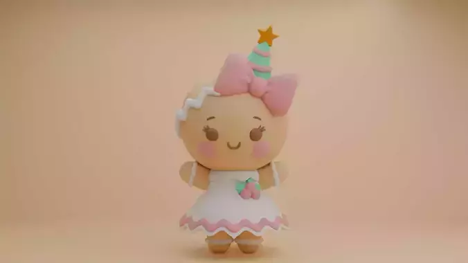 Christmas gingerbread cookie 19