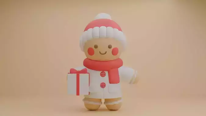 Christmas gingerbread cookie 18