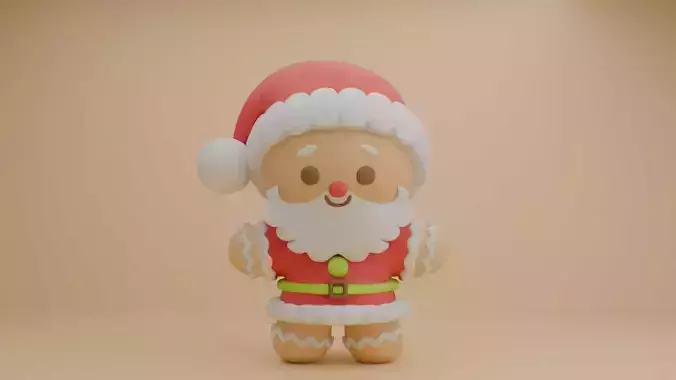 Christmas gingerbread cookie 17