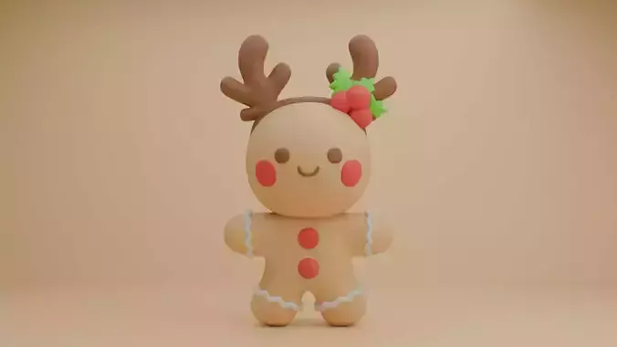 Christmas gingerbread cookie 15