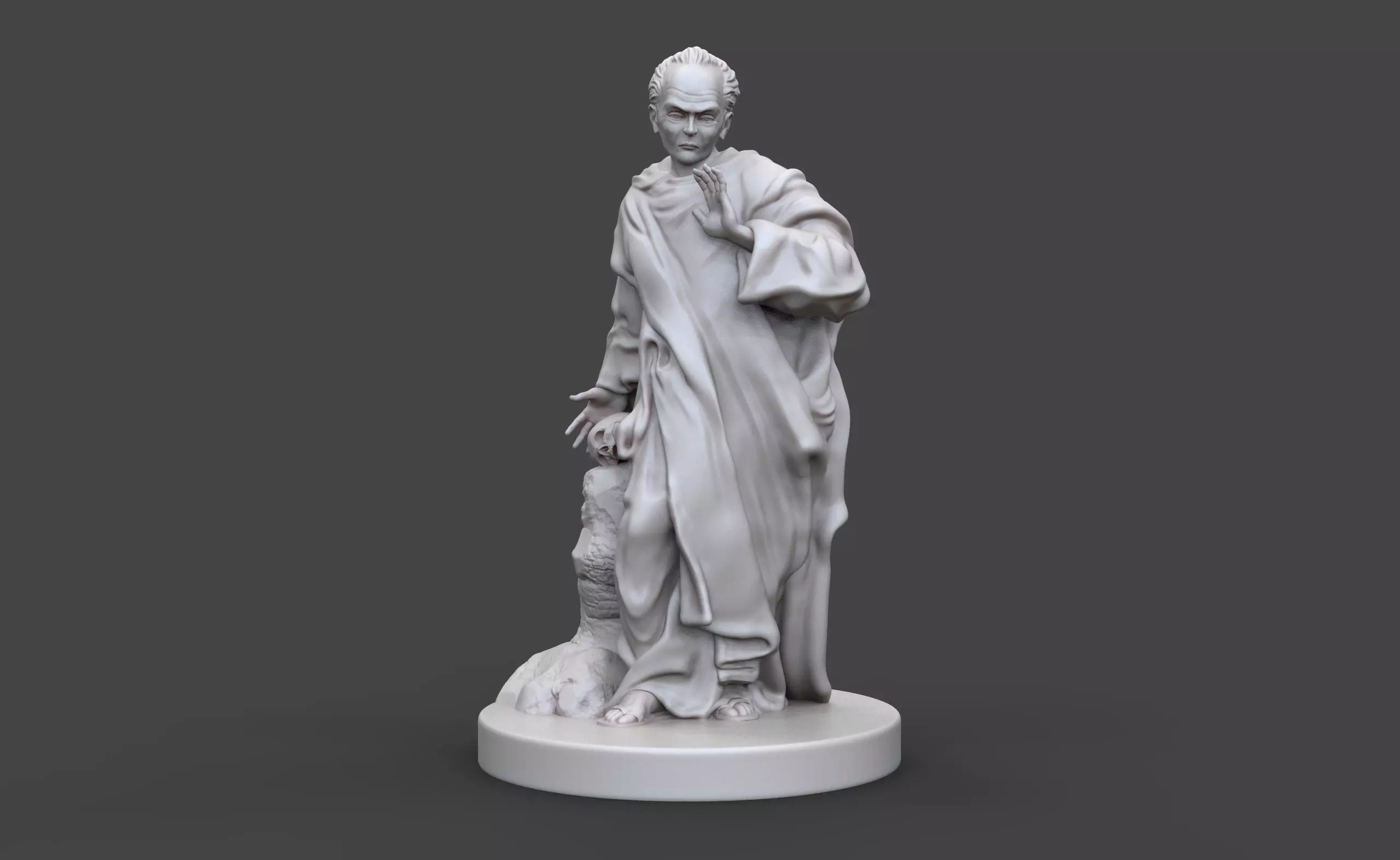 Statue 3D printable model Free 3D print model