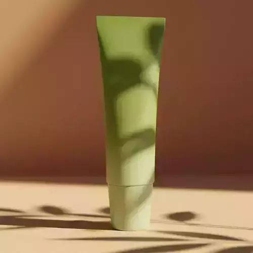 Green Squeeze Tube  Cosmetic and Skincare Packaging
