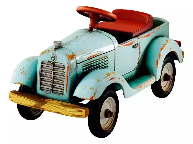 Retro Kids Toy Car