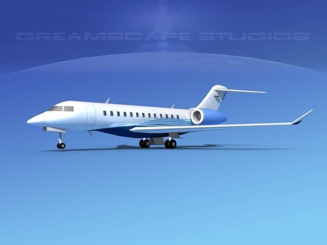 Global Express 6000 V08 3D model