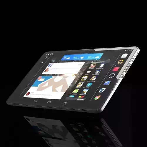 Metal Android 10inch Tablet 3D model